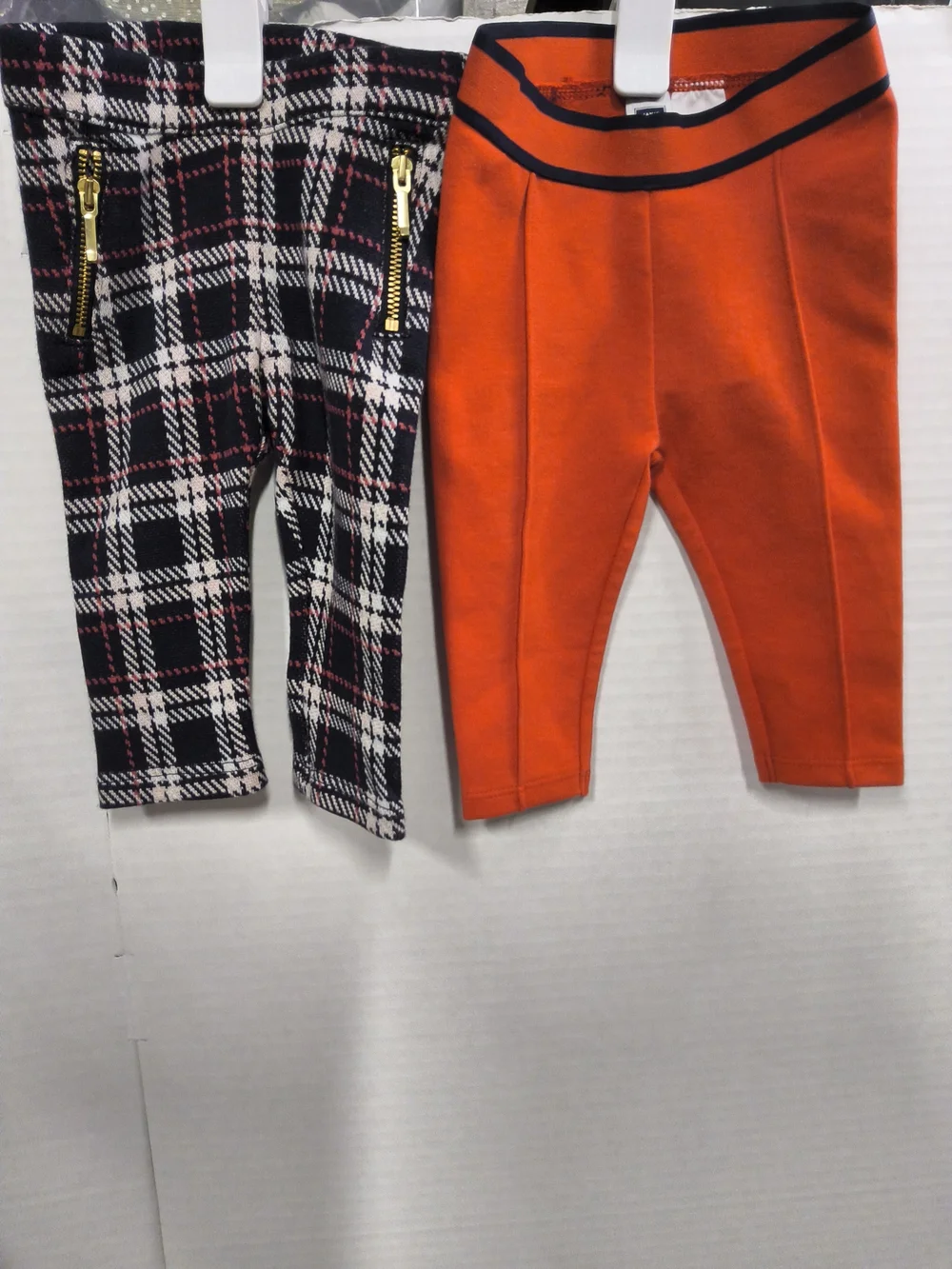 NWOT Janie and Jack Size 3/6 Months 2 Pair Leggings